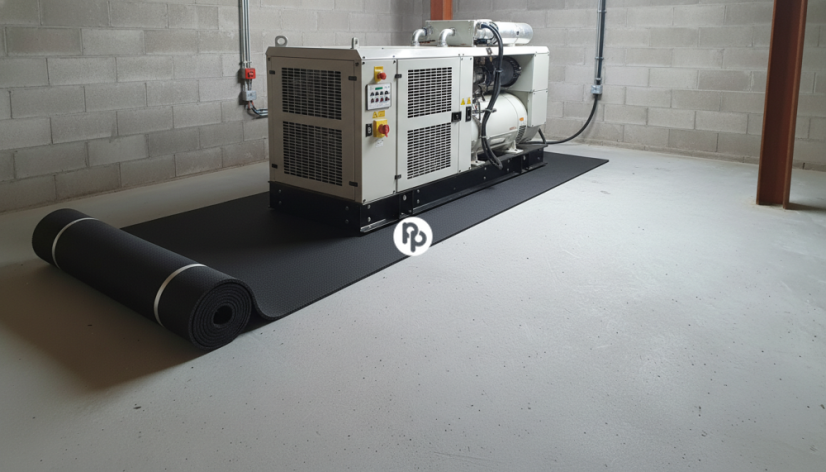 Pryžový pás 730kg/m3 -  20000x1050x3mm (21m2) – jemný granulát