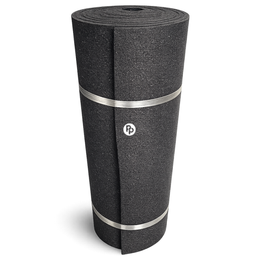Pryžový pás 730kg/m3 – 10000x1050x8mm (10,5m2) – hrubý granulát