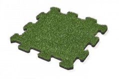 Dlažba s umělou trávou puzzle Dlažba s umělou trávou puzzle